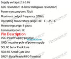 1/3/5/10/30PCS GY-273 QMC5883P electronic compass compass module three-axis magnetic field sensor