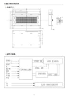 2004A 20x4 IIC I2C LCD Display Blue White Green Screen RGB Backlgiht Black Character 3.3V or 5V 98X60mm