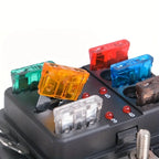 50/180Pcs Standard Car Fuses Assorted Kit, 60 Mini Blade Car Fuse +60 Standard Fuse Automotive +60 Micro Fuses Car Accessories