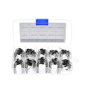 200Pcs 10 Values Rectifier Diode Assorted Kit 1N4001 1N4002 1N4003 1N4004 1N4005 1N4006 1N4007 1N5817 1N5818 1N5819 with Box