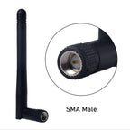 WiFi Antenna SMA Male Female Needlefree Eplacement Antenna for Wireless Vedio Security Camera Recorder 2pcs WiFi 2.4GHz 3dBi