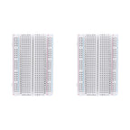 1-10PCS 400 Tie Points Solderless PCB Breadboard Spliceable Mini Test Protoboard Circuit Circuit Board Universal for Experiment