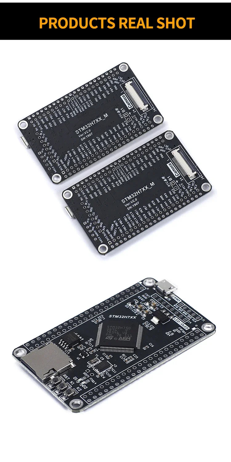 STM32H750VBT6 STM32H743VIT6 ARM STM32 Minimum System Development Board Module