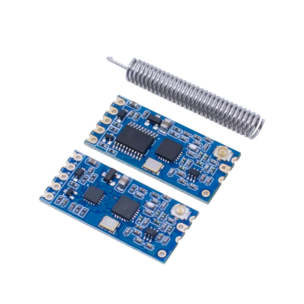 LIZAO HC-12 SI4463 433MHz Wireless Serial Module, 1000m Communication, Serial Alternative for Bluetooth Home IoT Automation