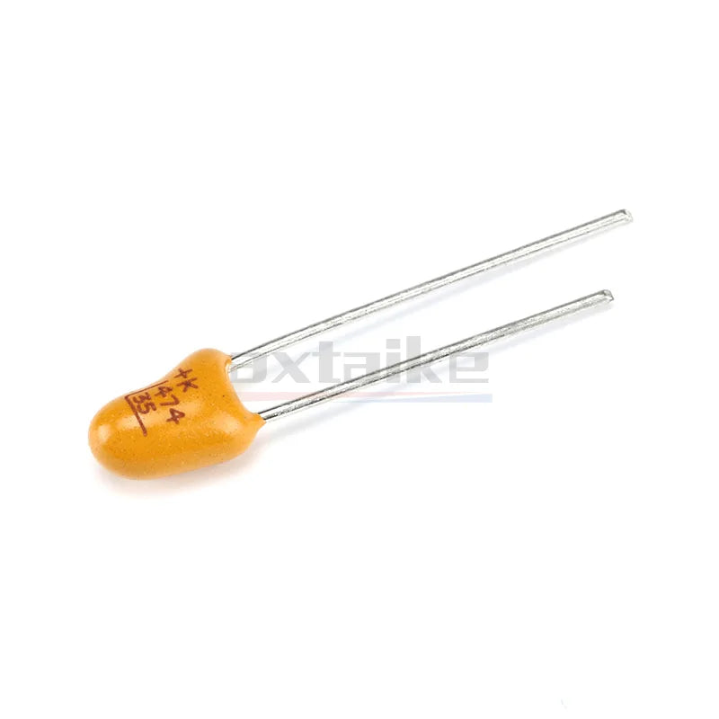 10PCS Tantalum Capacitor 16V 25V 35V 50V 1uF 2.2uF 3.3uF 4.7uF 10uF 22uF 33uF 47uF 100uF 0.1uF 0.22uF 0.47uF 105 225 475 106 476