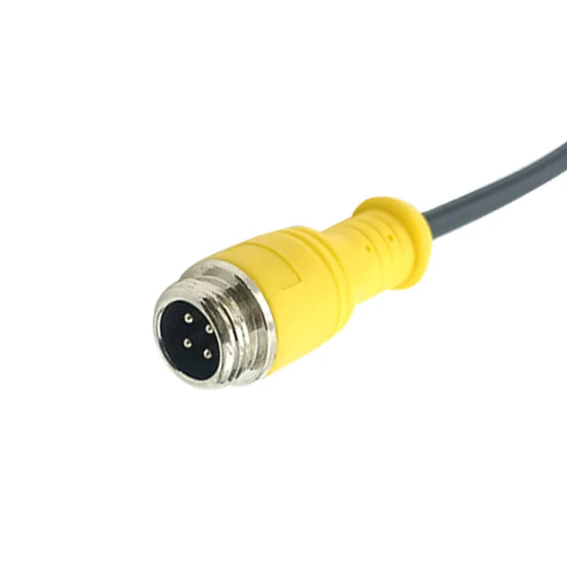 GX12 2 3 4 5 6 Pin Aviation Connector Cable Straight Elbow Male Female Molded Plug Wire 1/3/5 Meters Waterproof Extension Line