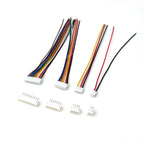 5 Sets JST ZH 1.5mm Micro Connectors 2/3/4/5/6/7/8/9/10/12 Pin with 100mm Pre-soldered Wires