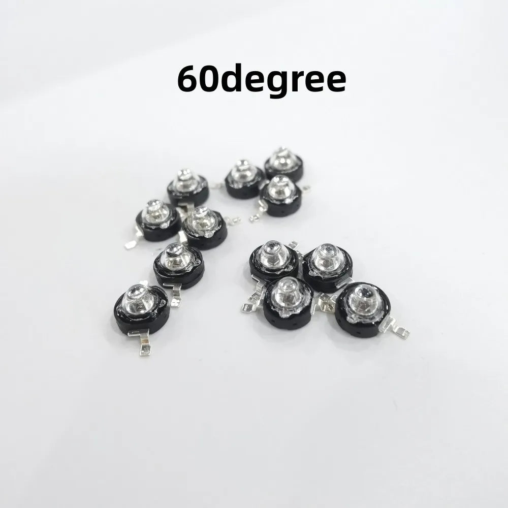 3Watt 3W High Power LED 850nm 940nm 730nm 60 90 120 Degree Infrared LED IR for Night Vision CCTV DIY