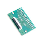 4P/6P/8P/10P/12P/14P/15P/16P/18P/20P/22P/24P/26P/30P/34P/80P FPC/FFC Flexible Cable Adapter Board 0.5mm SMT To 2.54mm Connector