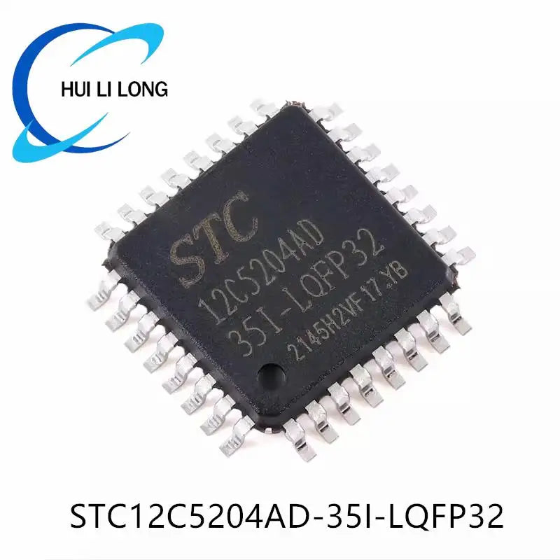 STC12C5204AD STC12C5204AD-35I STC 12C5204AD LQFP32 Single Chip Enhanced 1T 8051 Microcontroller MCU IC Controller Chip Original