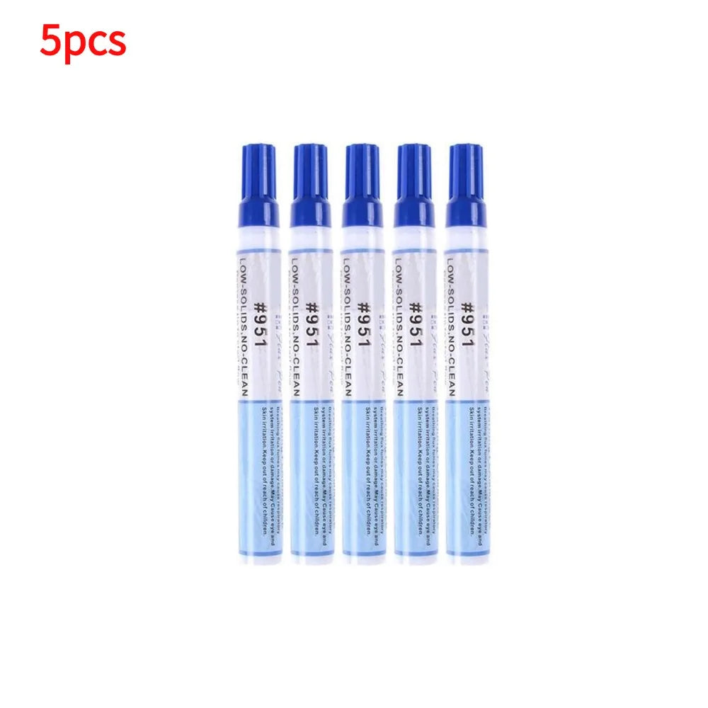 Soldering Rosin Flux Pen 951 Low Solid Non clean DIY Solder Power Cleaning free Welding Pen For Kester Soldering Solar Panel