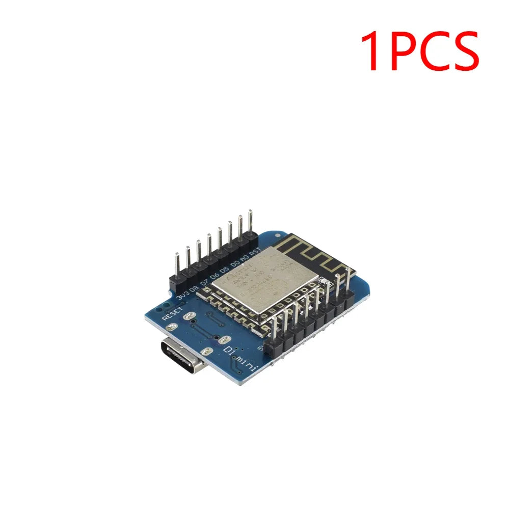 ESP8266 ESP-12F D1 Mini NodeMcu Lua WIFI CH340 Development Board Type-C D1 Mini WIFI Development Board NodeMCU Lua Module