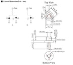 (10pieces) 650nm 5mW Red Laser Diode N-Type TO-56 5.6mm LD 2.1V~2.3V DIY Laser Module Sensor Light Source