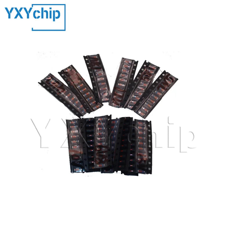 1w LL41 Smd Zener Diode Kit 3.3v~36v 13 Values*10pcs=130pcs, 1w Voltage Regulator Diode Pack Assorted Kit 4.7v 5.1v 6.8v 7.5v