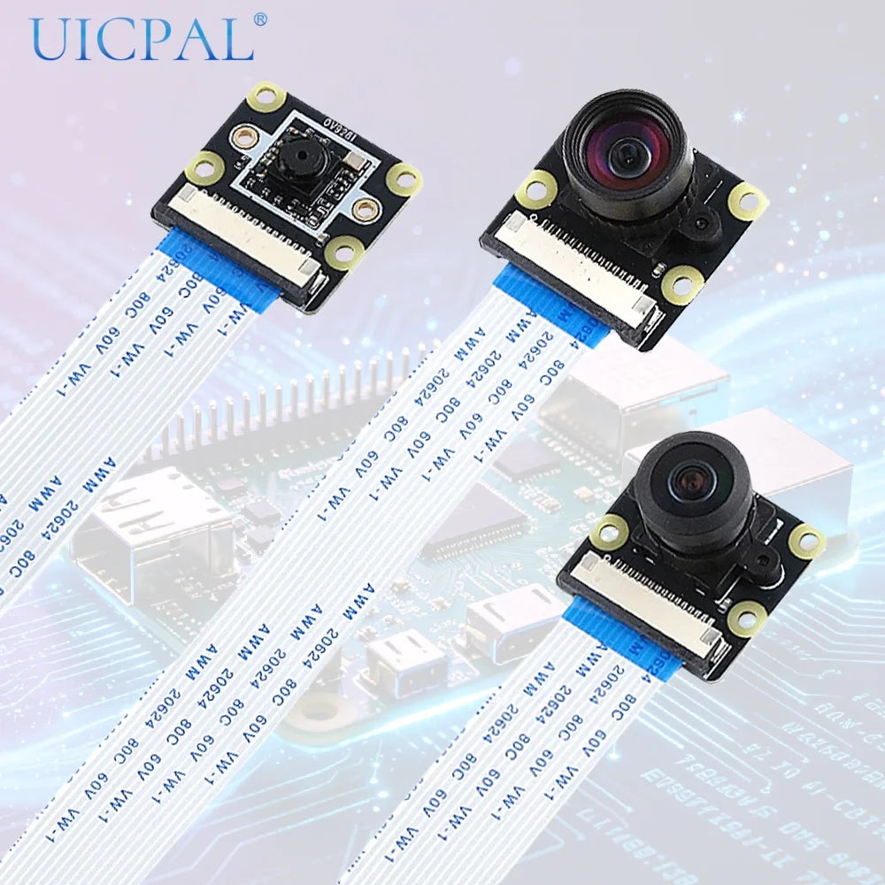 OV9281 Camera Module for Raspberry Pi5 4 4B 3B+ ZERO 2 W 79 110 160 Degrees 1280*800 1MP Black White Global Shutter 120 FPS