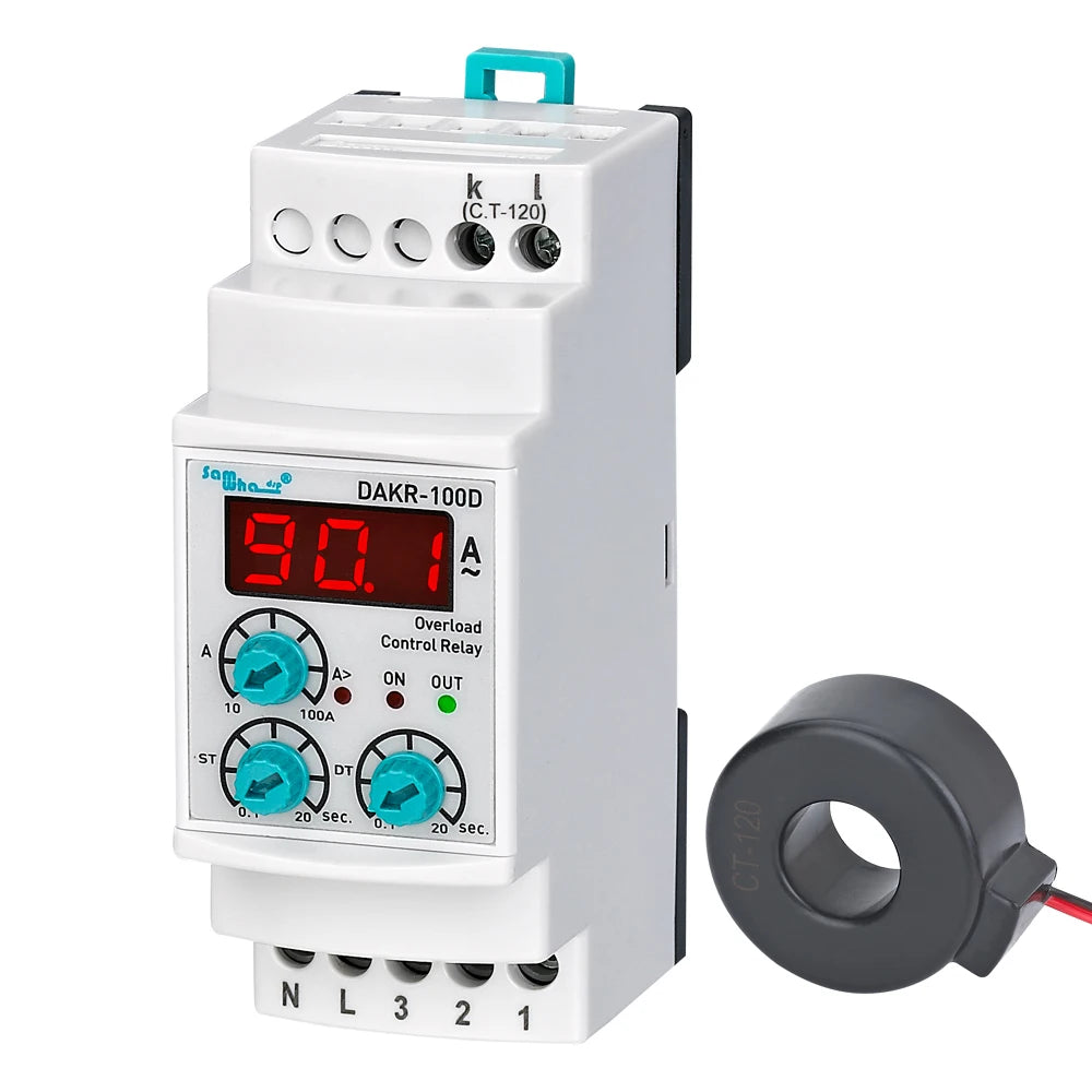 Samwha-Dsp DAKR-XXD Digital Single Phase Auto Reset Overload Relay
