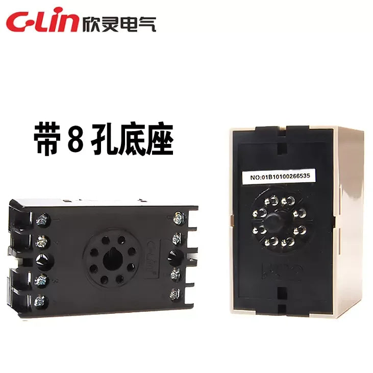 New Original C-Lin Delay Time Relay Time Switches HHS4P (JS14P) 0.99S 9.9S 99S 99M 9.99S 99.9S 999S 999M AC380V AC220V DC24V