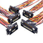 1/5 Pairs Magnetic Snap-on JR Servo Extension Cable for RC Drone Glider Airplane Models 60 CoresDIY Upgrate