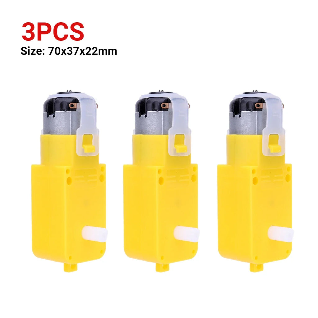 1-10PCS DC 3-12V TT Module Intelligent Dual Shaft Gearmotor Gearbox Motor for DIY Smart Car Robot