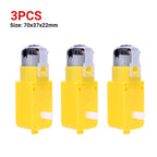 1-10PCS DC 3-12V TT Module Intelligent Dual Shaft Gearmotor Gearbox Motor for DIY Smart Car Robot
