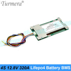 Turmera 4S 12.8V 280A Balance Lifepo4 Battery BMS Balance Protected Board for 3.2V 100Ah 200Ah 280Ah 320Ah Lifepo4 Batteries Use