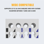 Metal Shielded Tool Free Easy Termination Plug CAT6A/CAT7/CAT8 Gold Plated Field Termination Connector RJ45 Network Connector