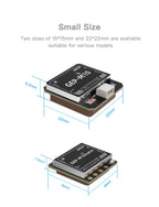 GEPRC GEP-M10 Series GPS Module Integrate SBAS Joint Positioning  M10 Chip QMC5883L Magnetometer DPS310 Barometer FPV Drone