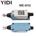 2PCS ME-8104 ME-8112 ME-8108 Waterproof Momentary CNC Limit Switch Electronic Metal 5A/250VAC Roller Rotary Adjustable Lever Arm