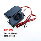 JCD 1Pair Audio Portable Speakers For Computer PC TV LCD Speaker 3070 45100 Rectangle Loudspeaker 4R 8R 2W 3W 5W 10W 4/8Ohm