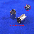 10 30 50 200 500 Pcs Din Plug Male Connector 3 4 5 6 7 8 9 10 Pin Wire Solder Injection Rating 1A 110V 2A 12V Mini Circular DIN