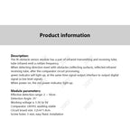 XRY 10pcs/1pc IR Infrared Obstacle Avoidance Sensor Module for Arduino Smart Car Robot 3-Wire Reflective Photoelectric New
