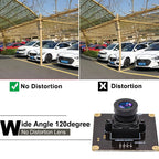 ELP AR0234 Global Shutter USB Camera 1080P 90fps Wide Angle No Distortion UVC Mini Webcam for Golf High Speed Sport PC