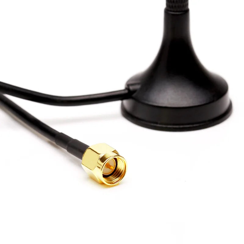 12dBi WIFI Antenna 2.4G 5.8G Dual Band Magnetic Base Aerial SMA Male with 3M Cable for Router Camera Signal Booster