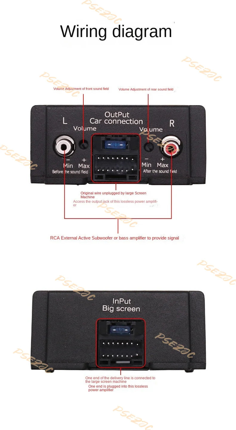 4-Channel Car Audio Modification for Android Dedicated Four Way DSP Car Audio Amplifiers