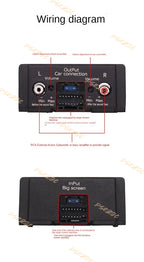 4-Channel Car Audio Modification for Android Dedicated Four Way DSP Car Audio Amplifiers