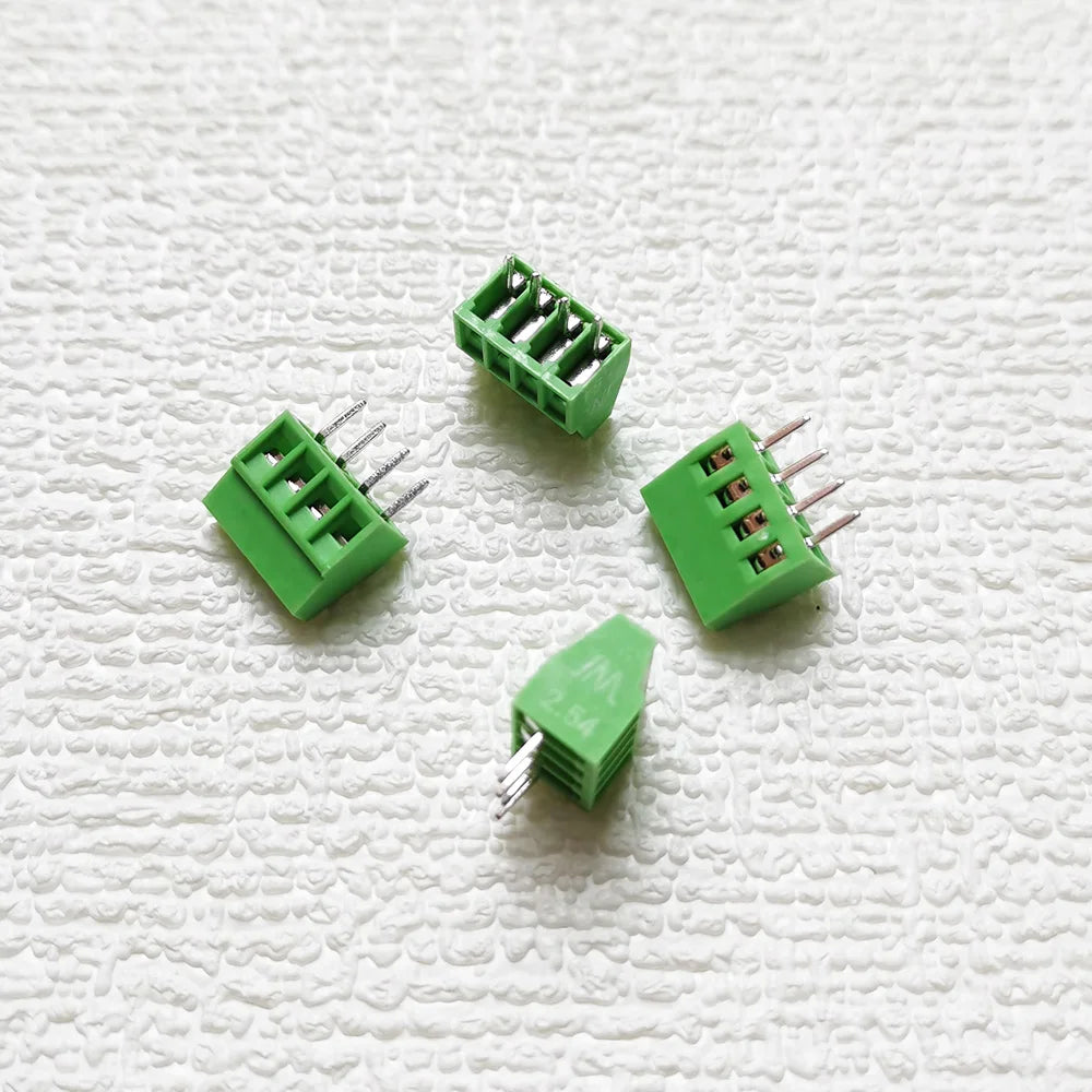 5/10pcs KF128 2.54mm PCB Mini Screw Terminal Blocks Connector for Wires KF128-2.54 2P 3P 4P 5P 6P 7P 8P 9P 10P 12P 16P Terminal