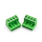 5/10PCS 2EDGK 5.08mm Pitch Plug-in Terminal Block 2-12 Pin PCB Board Wiring Connector Socket Plug