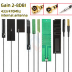 2Pcs/Lot 433MHZ/470MHZ/868MHZ/915MHz Built-In PCB Board Antenna Lora Bd+GPS Module High Gain Fpc Antenna