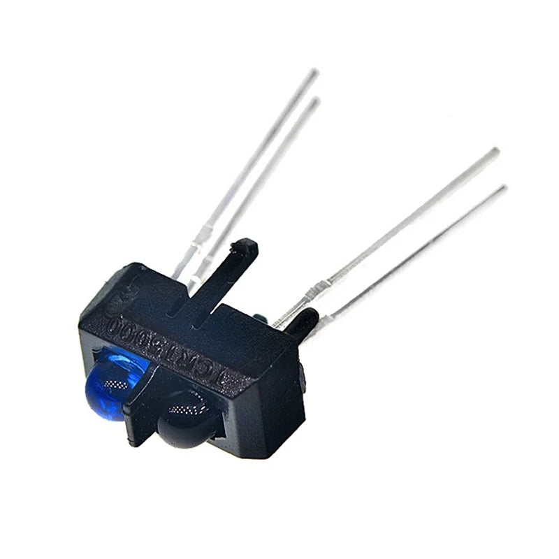 10pcs TCRT5000L TCRT5000 Reflective Infrared Optical Sensor Photoelectric Switches Reflective Obstacle Avoidance Probe