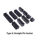 10sets Micro-Fit 3.0 3.0mm Pitch Connector Double row 2P 4P 6P 8P - 24Pin Mini 5557/43020 Housing Receptacle Terminals
