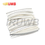 660pcs=1206 33valuesX 20pcs 0805 0603 0402 0201 SMD Resistor Sample Assorted Kit 1ohm-1M ohm 1%