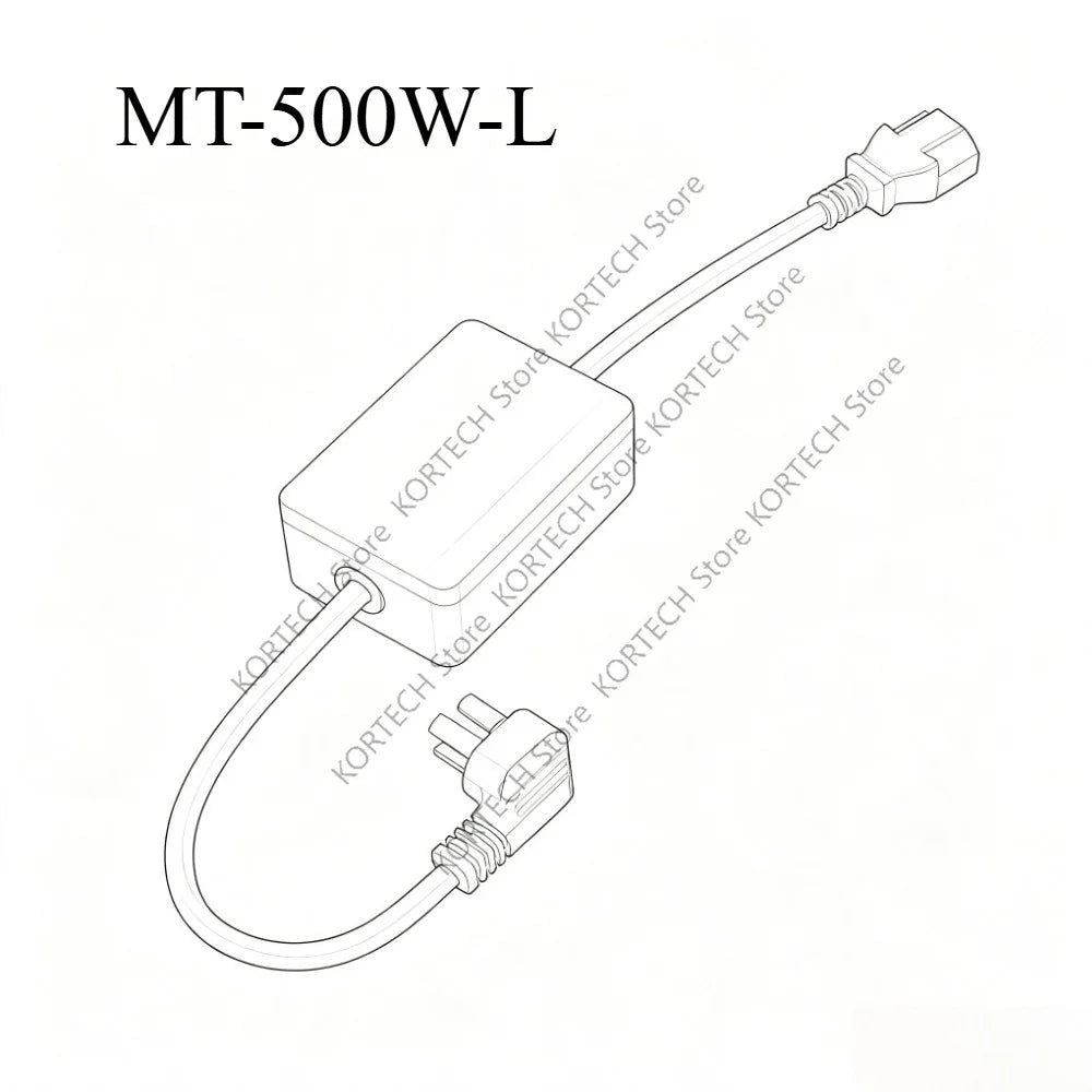 1PCS/Lot MT-500W-L Single-phase AC power filter 500W 220V anti-interference sound purification with plug and wire MT-500W-L