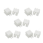5/10/20 Sets JST PH 2.0mm 2-Pin Connector Kit, 22AWG 10cm Silicone Wire with Micro Female Plug & Straight Male Wafer Pin