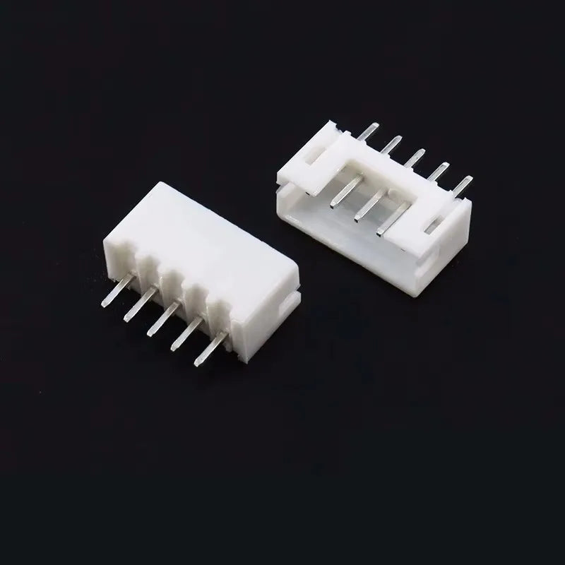 100PCS JST PH 2.0 2P 3P 4P 5P 6P 7P 8P 9P 10P 11P 12 Pin Header PH2.0 2mm Connectors Leads PH-AW PH-Y Curved Pins Male Shell