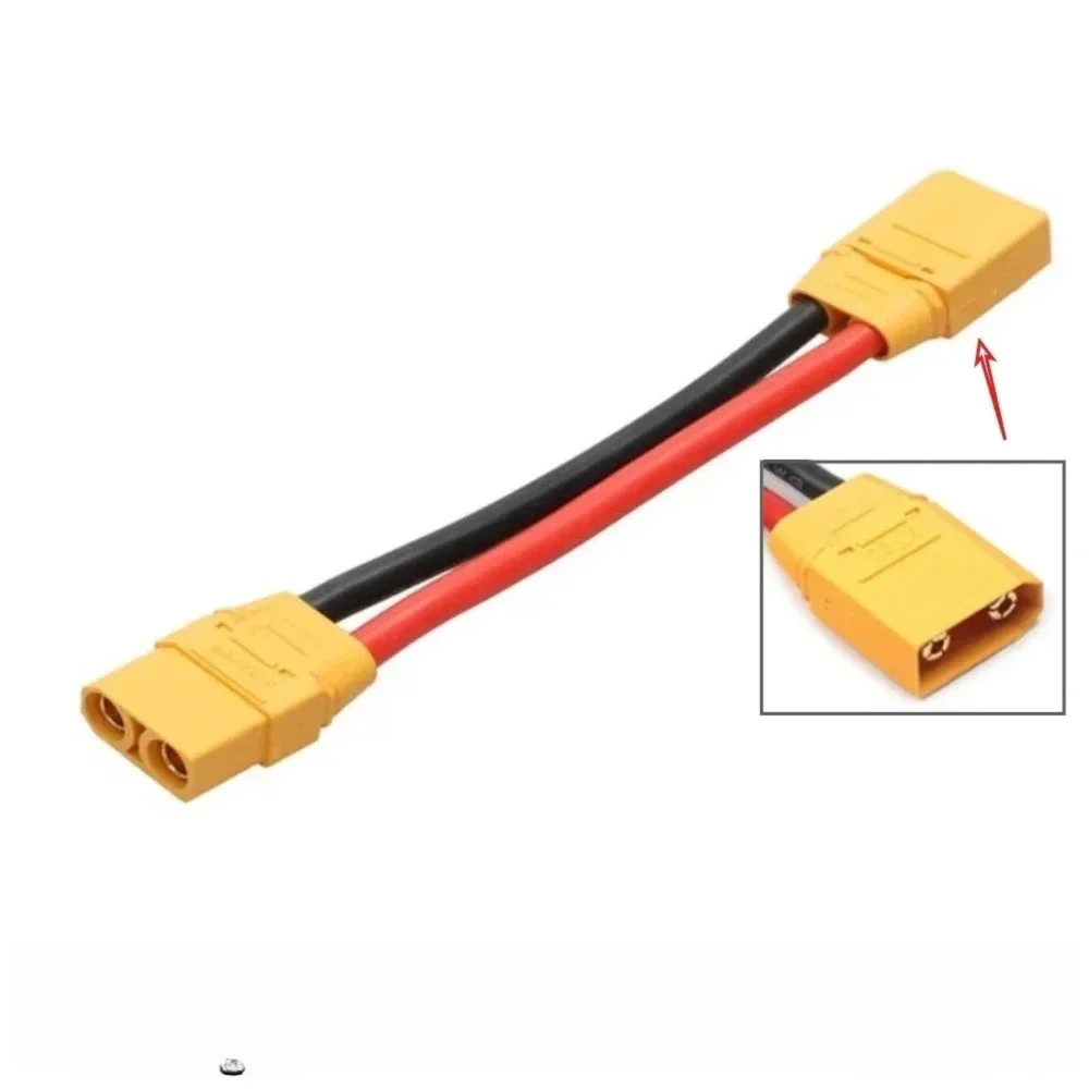 XT90 XT90-S Anti-Spark Female to XT90 Male Female Adapter Charging Extension Cable Silicone 10AWG for RC Model Parts