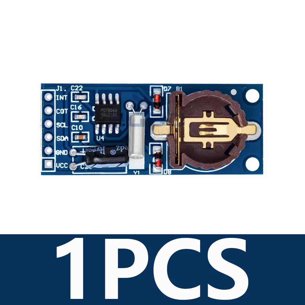 1~10PCS PCF8563 PCF8563T 8563 IIC Real Time Clock RTC Module Board Good than DS3231 AT24C32 3.3V EGBO
