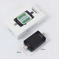 YCS TNS360 Mobile Phone Tail Plug Comprehensive Detector 30V~5A Automatic Scanning Detection 3-in-1 for IOS Lighting TEYE-C