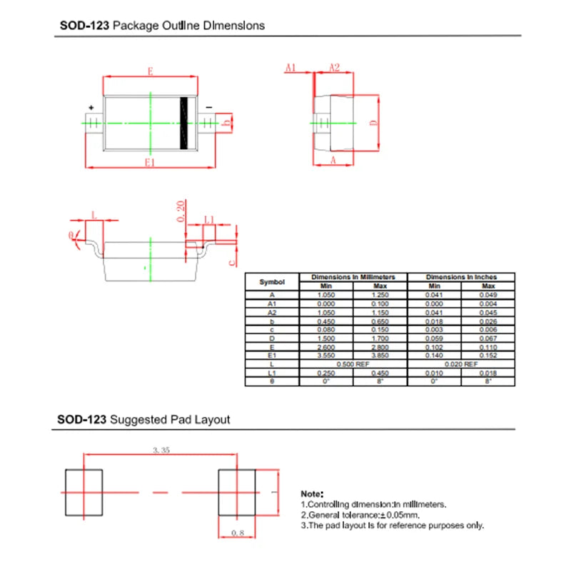 100PCS SD103AW S4 SOD-123 SOD-323 0805 SD103AWS 40V 350mA SMD SD103AW-7-F SD103AW-13-F Schottky Barrier DIODE 1N5819 B5819WS