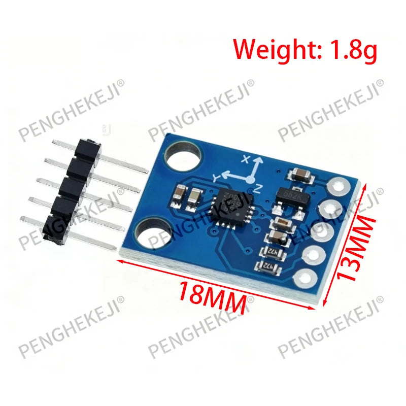 1/3/5/10/30PCS GY-273 QMC5883P electronic compass compass module three-axis magnetic field sensor