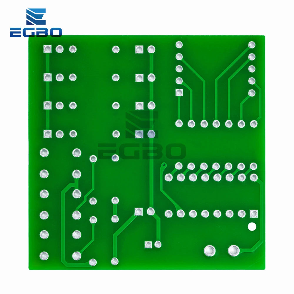 DIY Soldering Practice Training Module 7 Segment Display Decoder Circuit Board for Student Electronic Learning